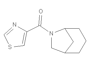 6-azabicyclo[3.2.1]octan-6-yl(thiazol-4-yl)methanone