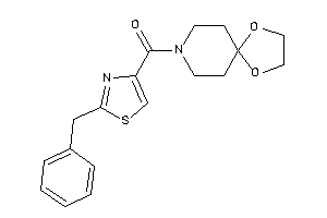 (2-benzylthiazol-4-yl)-(1,4-dioxa-8-azaspiro[4.5]decan-8-yl)methanone