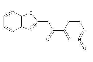 2-(1,3-benzothiazol-2-yl)-1-(1-keto-3-pyridyl)ethanone