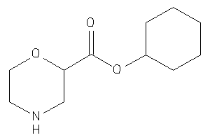 Morpholine-2-carboxylic Acid Cyclohexyl Ester