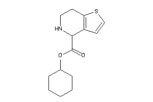 4,5,6,7-tetrahydrothieno[3,2-c]pyridine-4-carboxylic Acid Cyclohexyl Ester