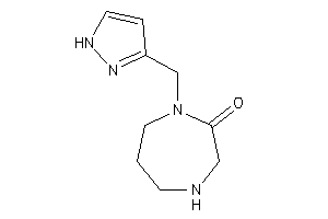 1-(1H-pyrazol-3-ylmethyl)-1,4-diazepan-2-one