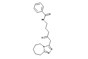 N-[4-keto-5-(6,7,8,9-tetrahydro-5H-[1,2,4]triazolo[4,3-a]azepin-3-yl)pentyl]benzamide