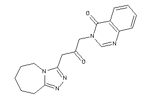 3-[2-keto-3-(6,7,8,9-tetrahydro-5H-[1,2,4]triazolo[4,3-a]azepin-3-yl)propyl]quinazolin-4-one