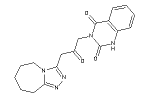 3-[2-keto-3-(6,7,8,9-tetrahydro-5H-[1,2,4]triazolo[4,3-a]azepin-3-yl)propyl]-1H-quinazoline-2,4-quinone