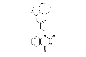 1-[3-keto-4-(6,7,8,9-tetrahydro-5H-[1,2,4]triazolo[4,3-a]azepin-3-yl)butyl]quinazoline-2,4-quinone