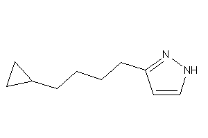 3-(4-cyclopropylbutyl)-1H-pyrazole