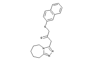 1-(2-naphthylthio)-3-(6,7,8,9-tetrahydro-5H-[1,2,4]triazolo[4,3-a]azepin-3-yl)acetone