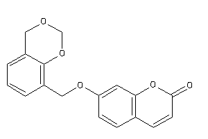 7-(4H-1,3-benzodioxin-8-ylmethoxy)coumarin