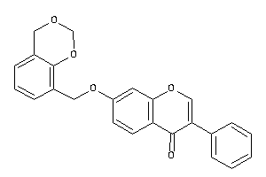 7-(4H-1,3-benzodioxin-8-ylmethoxy)-3-phenyl-chromone