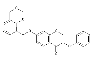 7-(4H-1,3-benzodioxin-8-ylmethoxy)-3-phenoxy-chromone