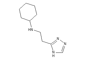 Cyclohexyl-[2-(4H-1,2,4-triazol-3-yl)ethyl]amine