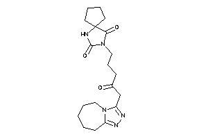 3-[4-keto-5-(6,7,8,9-tetrahydro-5H-[1,2,4]triazolo[4,3-a]azepin-3-yl)pentyl]-1,3-diazaspiro[4.4]nonane-2,4-quinone