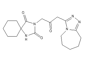 3-[2-keto-3-(6,7,8,9-tetrahydro-5H-[1,2,4]triazolo[4,3-a]azepin-3-yl)propyl]-1,3-diazaspiro[4.5]decane-2,4-quinone