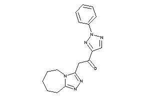 1-(2-phenyltriazol-4-yl)-2-(6,7,8,9-tetrahydro-5H-[1,2,4]triazolo[4,3-a]azepin-3-yl)ethanone