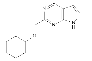 6-(cyclohexoxymethyl)-1H-pyrazolo[3,4-d]pyrimidine