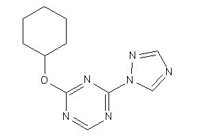 2-(cyclohexoxy)-4-(1,2,4-triazol-1-yl)-s-triazine