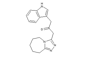 1-(1H-indol-3-yl)-3-(6,7,8,9-tetrahydro-5H-[1,2,4]triazolo[4,3-a]azepin-3-yl)acetone