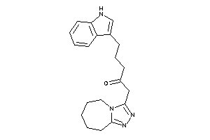 5-(1H-indol-3-yl)-1-(6,7,8,9-tetrahydro-5H-[1,2,4]triazolo[4,3-a]azepin-3-yl)pentan-2-one