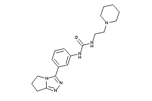 1-[3-(6,7-dihydro-5H-pyrrolo[2,1-c][1,2,4]triazol-3-yl)phenyl]-3-(2-piperidinoethyl)urea