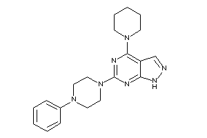 6-(4-phenylpiperazino)-4-piperidino-1H-pyrazolo[3,4-d]pyrimidine