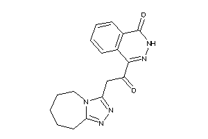 4-[2-(6,7,8,9-tetrahydro-5H-[1,2,4]triazolo[4,3-a]azepin-3-yl)acetyl]-2H-phthalazin-1-one