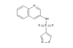 N-(3-quinolyl)isoxazole-4-sulfonamide