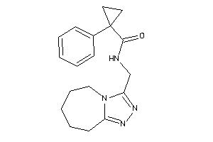 1-phenyl-N-(6,7,8,9-tetrahydro-5H-[1,2,4]triazolo[4,3-a]azepin-3-ylmethyl)cyclopropanecarboxamide