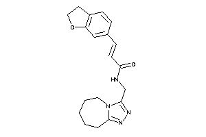 3-coumaran-6-yl-N-(6,7,8,9-tetrahydro-5H-[1,2,4]triazolo[4,3-a]azepin-3-ylmethyl)acrylamide