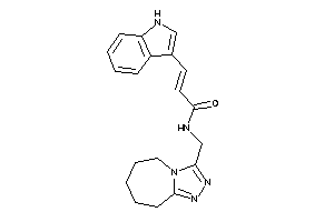 3-(1H-indol-3-yl)-N-(6,7,8,9-tetrahydro-5H-[1,2,4]triazolo[4,3-a]azepin-3-ylmethyl)acrylamide