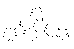 1-[1-(2-pyridyl)-1,3,4,9-tetrahydro-$b-carbolin-2-yl]-2-thiazol-5-yl-ethanone