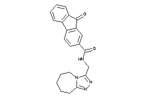 9-keto-N-(6,7,8,9-tetrahydro-5H-[1,2,4]triazolo[4,3-a]azepin-3-ylmethyl)fluorene-2-carboxamide