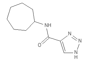 N-cycloheptyl-1H-triazole-4-carboxamide