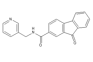 9-keto-N-(3-pyridylmethyl)fluorene-2-carboxamide