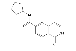 N-cyclopentyl-4-keto-3H-quinazoline-7-carboxamide