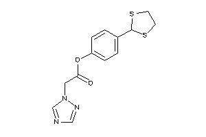 Image of 2-(1,2,4-triazol-1-yl)acetic Acid [4-(1,3-dithiolan-2-yl)phenyl] Ester