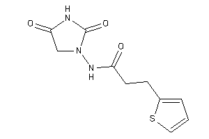N-(2,4-diketoimidazolidin-1-yl)-3-(2-thienyl)propionamide