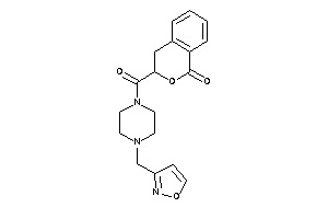 3-[4-(isoxazol-3-ylmethyl)piperazine-1-carbonyl]isochroman-1-one