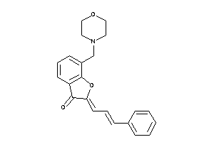 2-cinnamylidene-7-(morpholinomethyl)coumaran-3-one