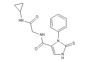 N-[2-(cyclopropylamino)-2-keto-ethyl]-3-phenyl-2-thioxo-4-imidazoline-4-carboxamide