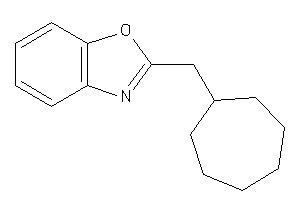 2-(cycloheptylmethyl)-1,3-benzoxazole