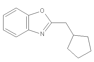 2-(cyclopentylmethyl)-1,3-benzoxazole