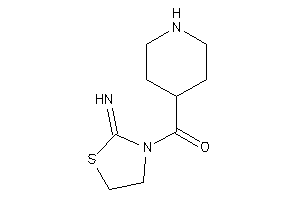(2-iminothiazolidin-3-yl)-(4-piperidyl)methanone