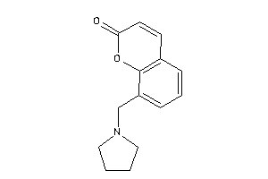 8-(pyrrolidinomethyl)coumarin