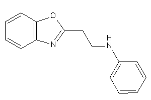 2-(1,3-benzoxazol-2-yl)ethyl-phenyl-amine