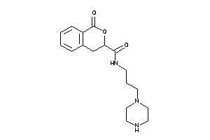 1-keto-N-(3-piperazinopropyl)isochroman-3-carboxamide