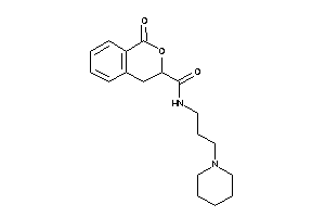 1-keto-N-(3-piperidinopropyl)isochroman-3-carboxamide