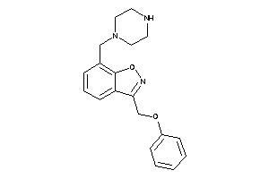 3-(phenoxymethyl)-7-(piperazinomethyl)indoxazene