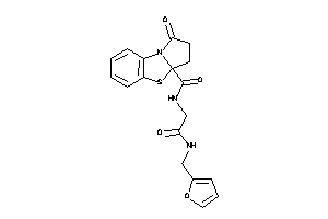 N-[2-(2-furfurylamino)-2-keto-ethyl]-1-keto-2,3-dihydropyrrolo[2,1-b][1,3]benzothiazole-3a-carboxamide