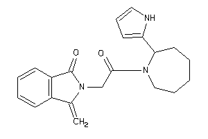 2-[2-keto-2-[2-(1H-pyrrol-2-yl)azepan-1-yl]ethyl]-3-methylene-isoindolin-1-one